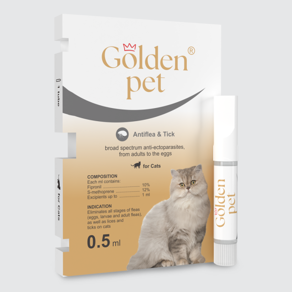 Golden Pet Anti Flea & Tick For Cats