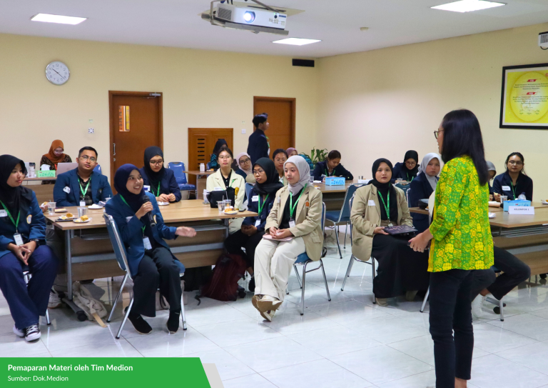 Pemaparan Materi oleh Tim Medion